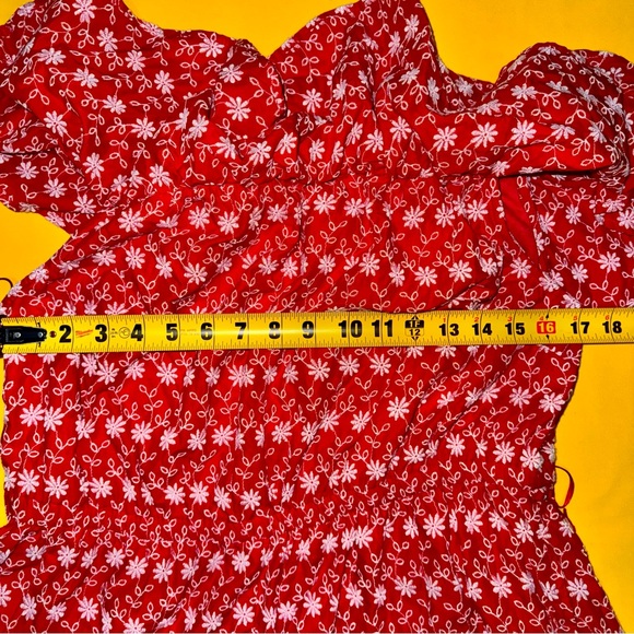 Lane Bryant Red romper - Picture 2 of 5